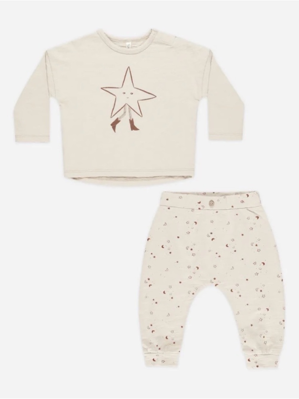 Rylee + Cru Long Sleeve Tee + Pant Set - Twinkle